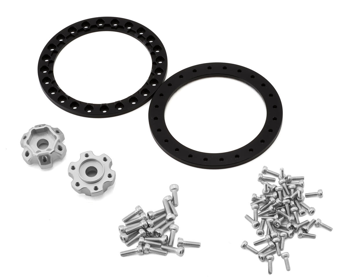 Reefs RC SHIELD 2.2 Aluminum Beadlock Wheels w/Hubs (2)
