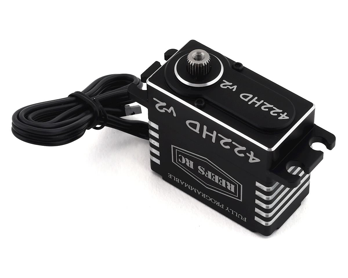 Reefs RC 422HDV2 High Torque Titanium Gear Digital Servo (High Voltage)
