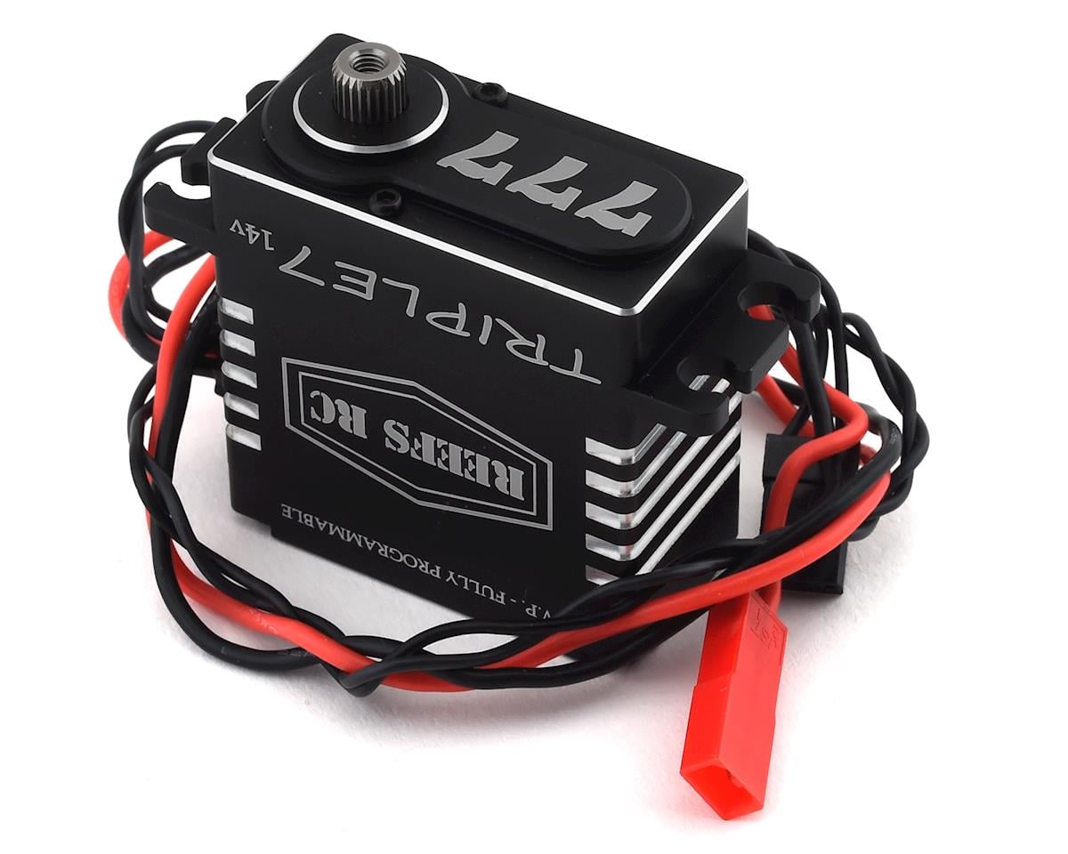 Reefs RC Triple7 14V Programable High Torque Steel Gear Digital Servo