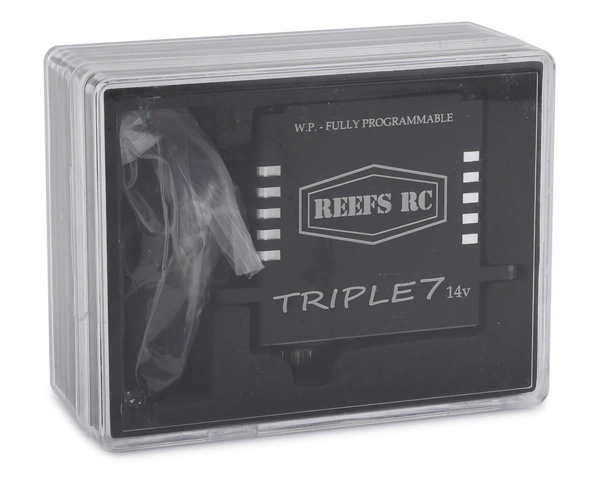Reefs RC Triple7 14V Programable High Torque Steel Gear Digital Servo