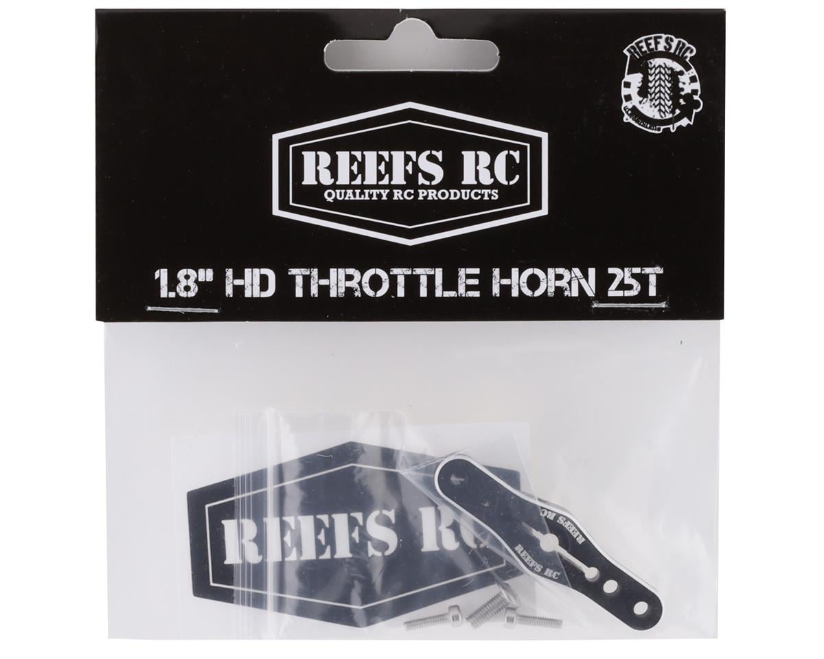 Reefs RC 1.8" HD Throttle Servo Horn (Black) (25T)