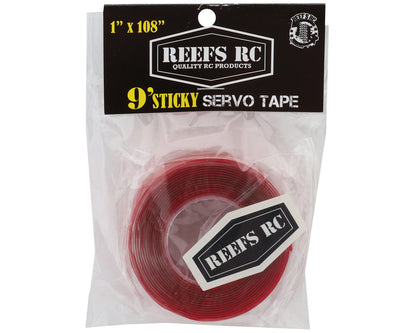 Reefs RC 9' Clear Sticky Double Sided (1"x108") Servo Tape