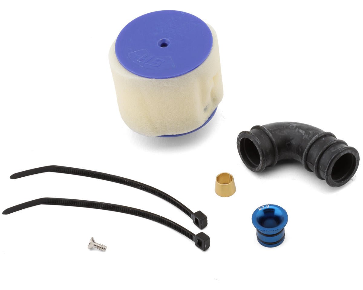 SH Engines 12XB-P8 Pro 3.5cc (.21) 8-Port Nitro Buggy Engine (Turbo Plug)