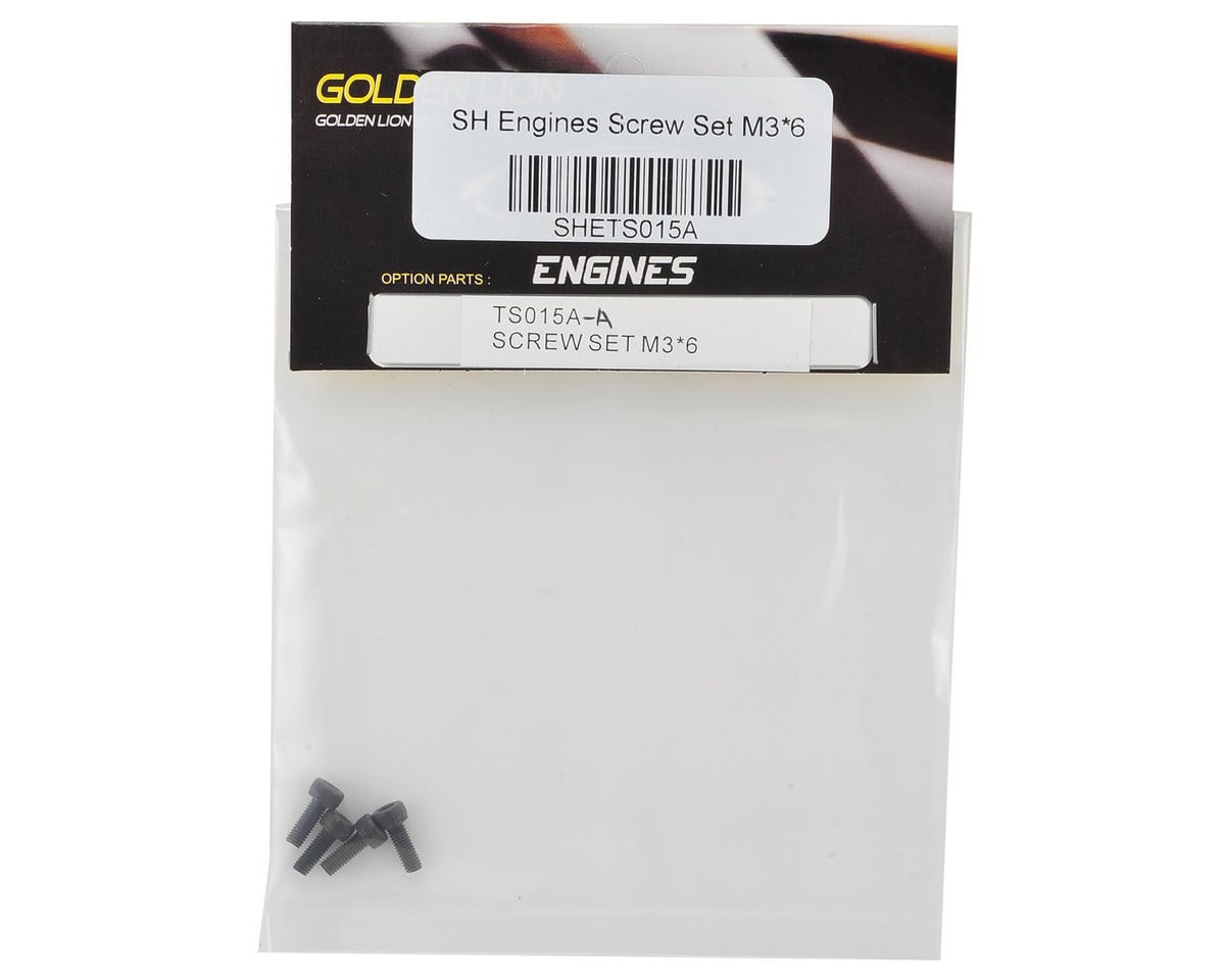 SH Engines 3x6mm Backplate Screw (4)