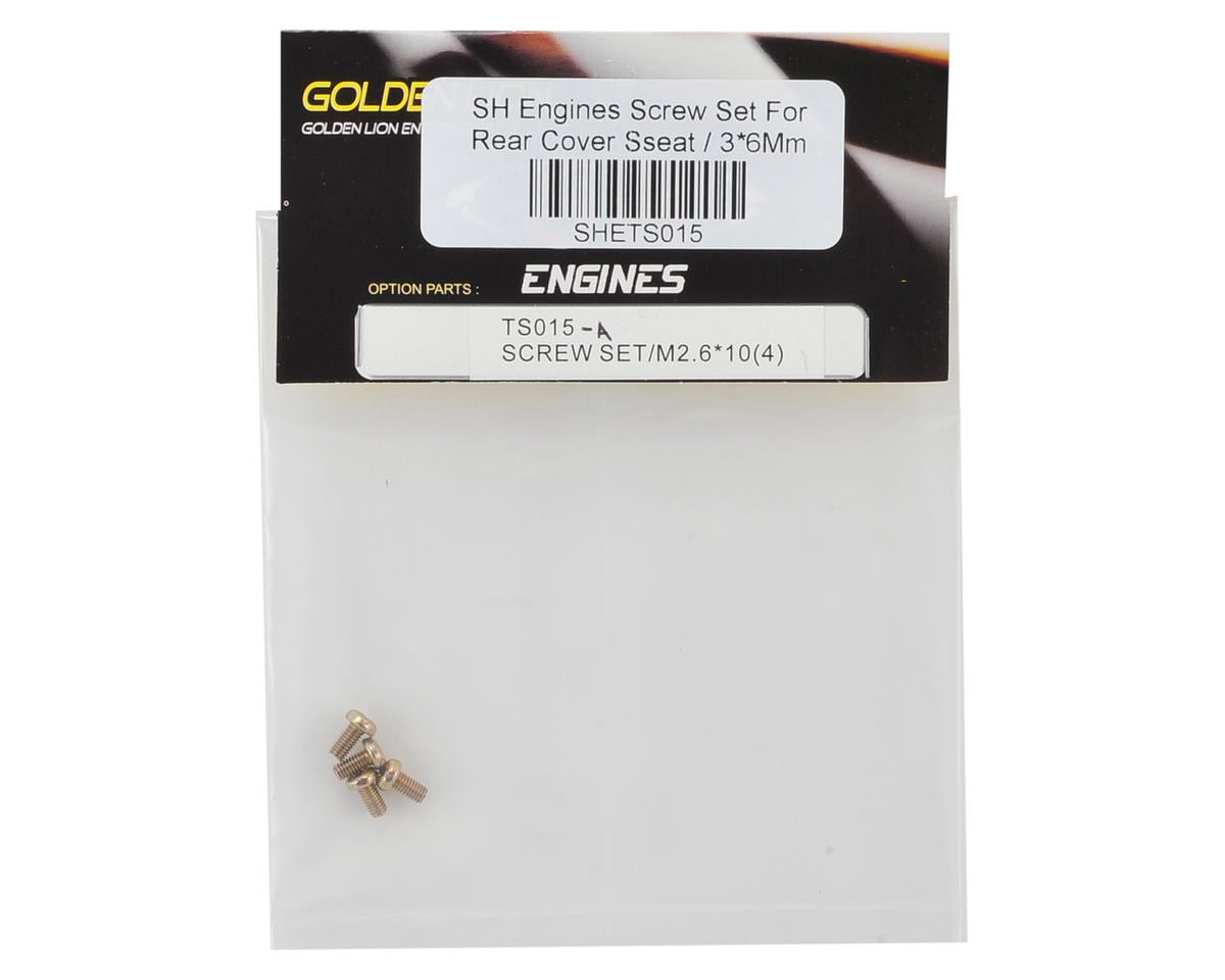 SH Engines 3x6mm Backplate Screw (4)