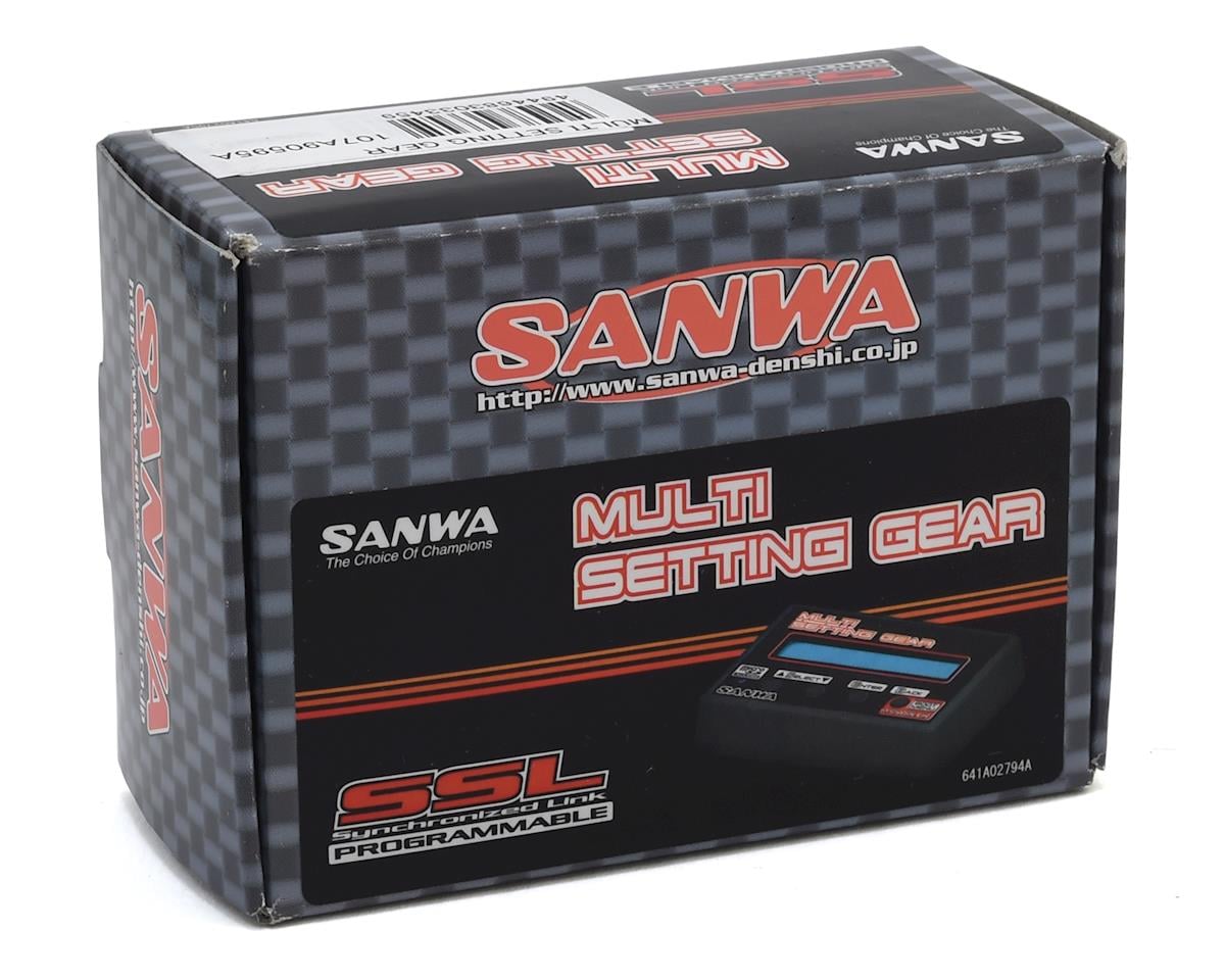 Sanwa/Airtronics PGS Servo Program Box V2 (Multi Setting Gear)
