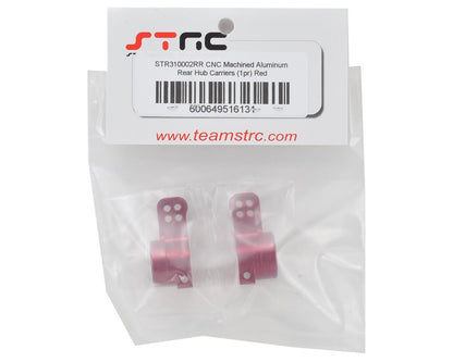 ST Racing Concepts Arrma Aluminum Rear Hub Carriers (2) (Red)