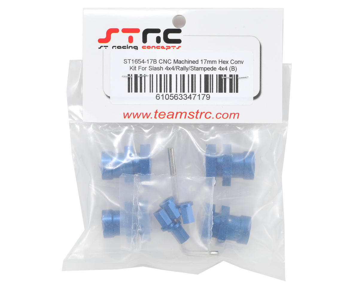 ST Racing Concepts 17mm Hex Conversion Kit (Blue)