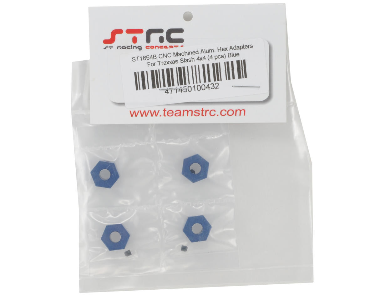 ST Racing Concepts 12mm Aluminum Hex Adapters for Traxxas Slash 4x4