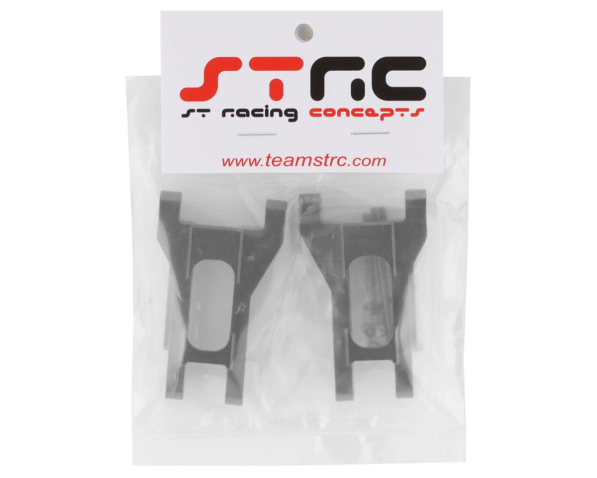 ST Racing Concepts Aluminum Toe-In Rear Arms for Traxxas Drag Slash (Gun Metal)