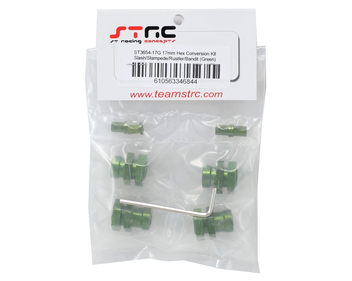 ST Racing Concepts 17mm Hex Hub Conversion Kit for Traxxas Slash/Stampede/Bandit