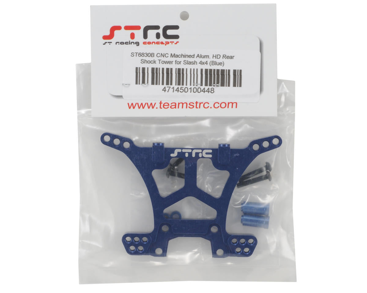 ST Racing Concepts Aluminum HD Rear Shock Tower for Traxxas Slash (Blue)