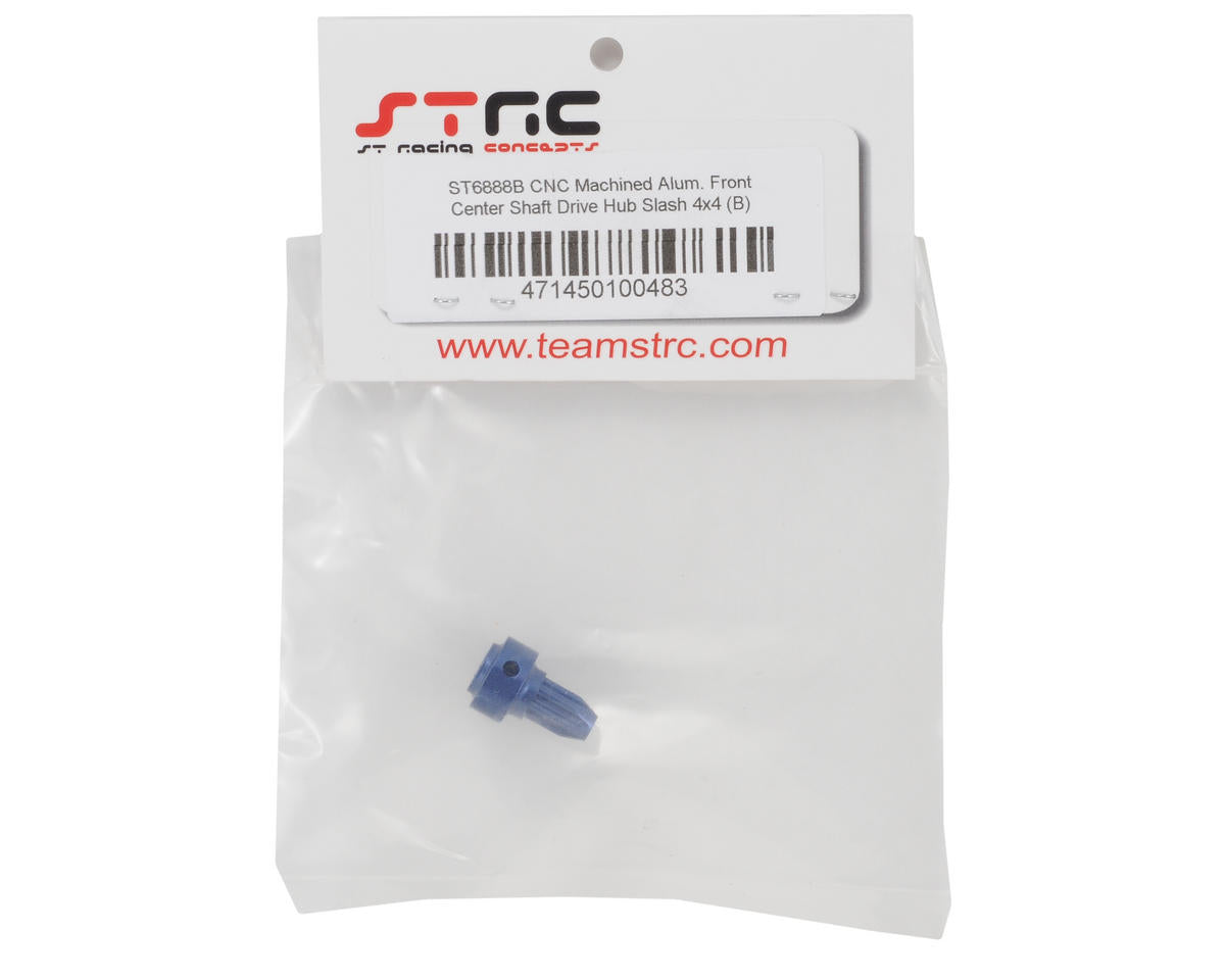 ST Racing Concepts Aluminum Center Driveshaft Front Hub for Traxxas Slash