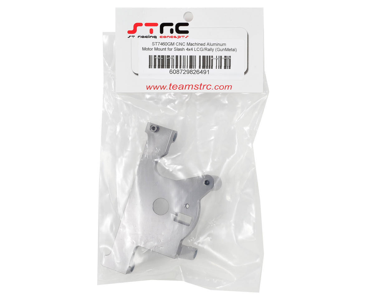 ST Racing Concepts Aluminum LCG Motor Mount for Traxxas Rally/Slash (Gun Metal)
