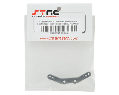 ST Racing Concepts Aluminum Front Shock Tower for Traxxas 4Tec 2.0 (Gun Metal)