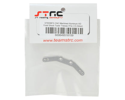 ST Racing Concepts Aluminum Front Shock Tower for Traxxas 4Tec 2.0 (Silver)