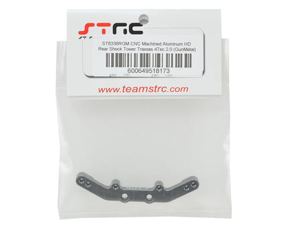 ST Racing Concepts Aluminum Rear Shock Tower for Traxxas 4Tec 2.0 (Gun Metal)