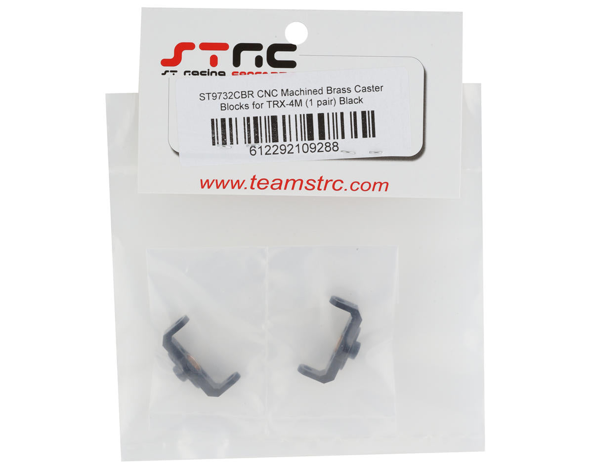 ST Racing Concepts Brass Front Caster Blocks for Traxxas TRX-4M