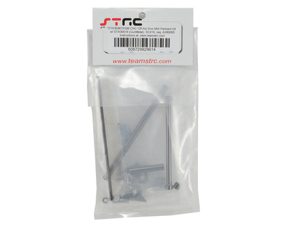 ST Racing Concepts SCX10 Aluminum Off-Axle Servo Mount/Panhard Kit (Gun Metal)
