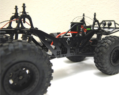 ST Racing Concepts SCX10 Aluminum Chassis Lift Kit (Silver)