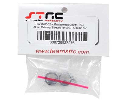 ST Racing Concepts Wraith Aluminum Retainer Sleeves & Joint Pins (Black)