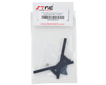 ST Racing Concepts Aluminum/Graphite Battery Plate (Black)