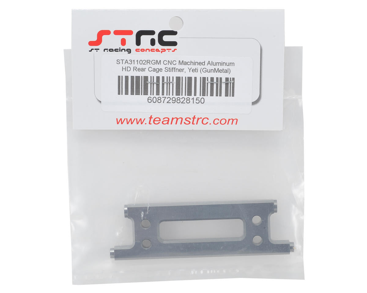 ST Racing Concepts Aluminum HD Rear Cage Stiffener (Gun Metal)