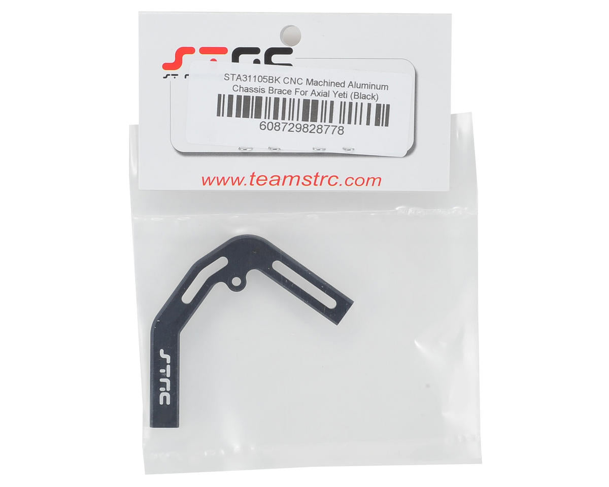 ST Racing Concepts Aluminum Chassis Brace (Black)