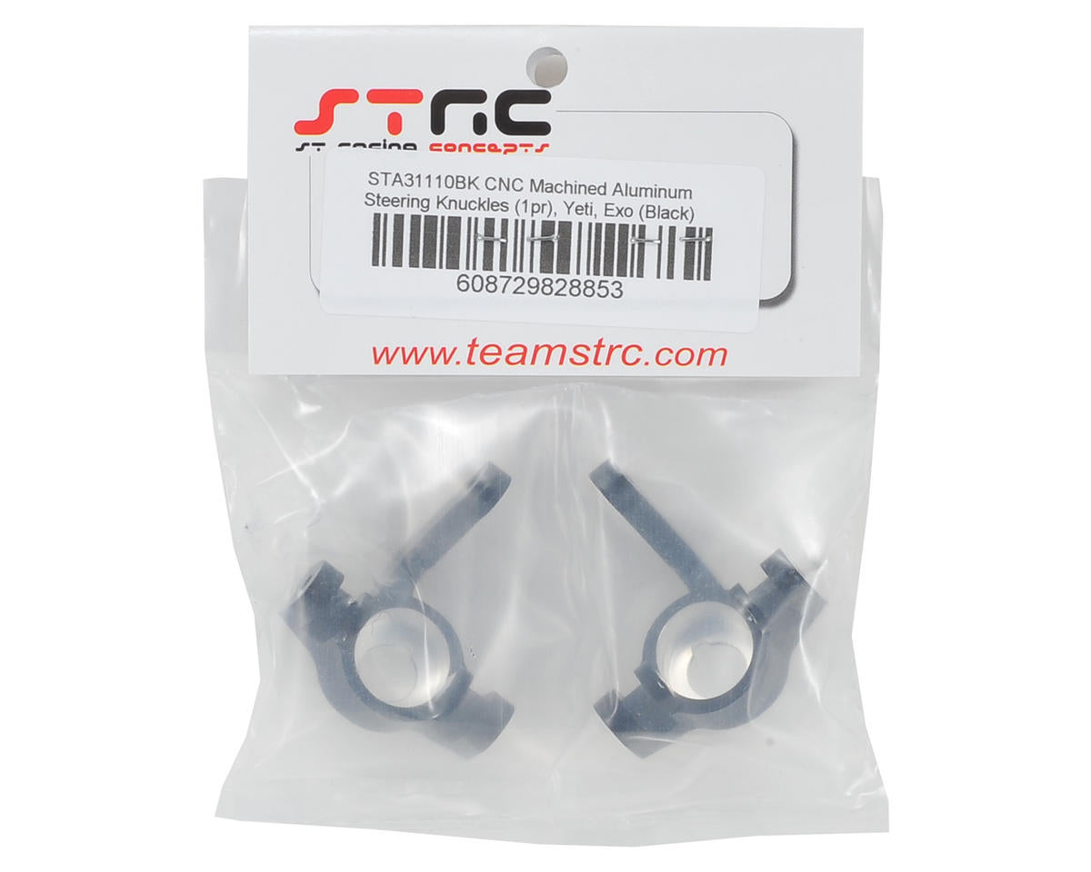 ST Racing Concepts Aluminum Steering Knuckle (2) (Black)