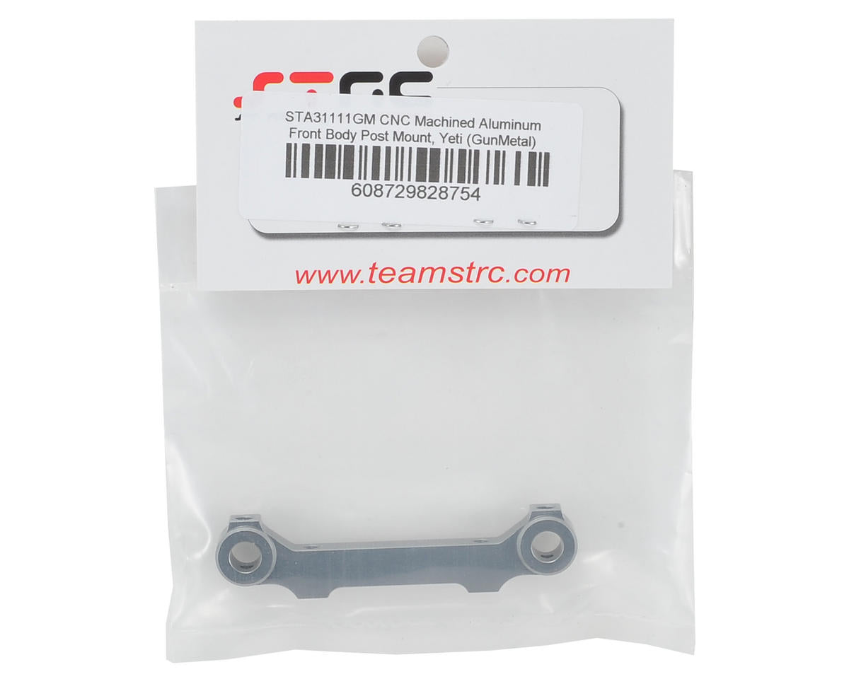 ST Racing Concepts Aluminum Front Body Post Mount (Gun Metal)