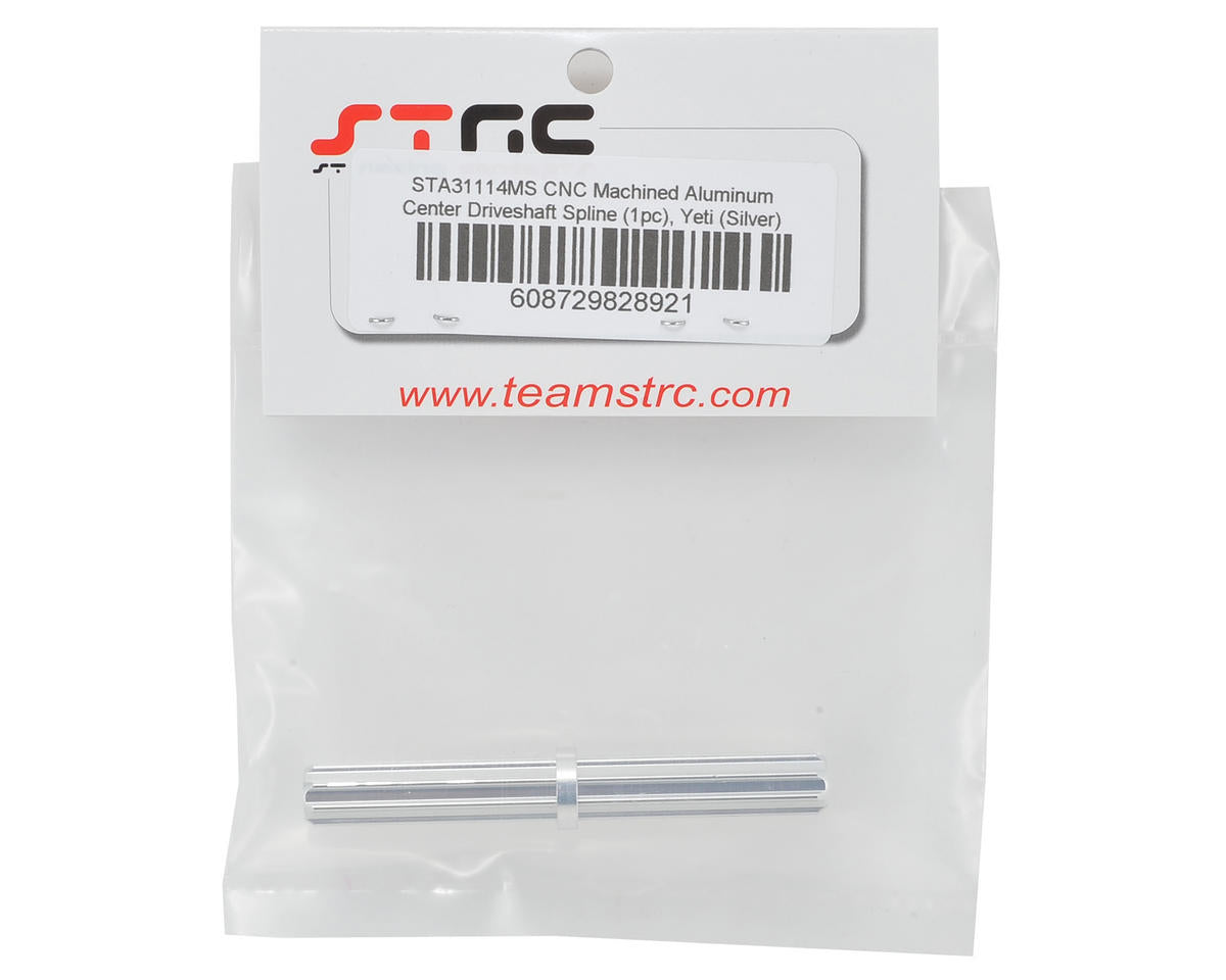 ST Racing Concepts Aluminum Center Driveshaft Spline (Silver)