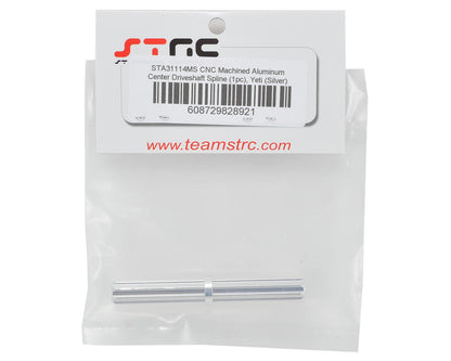 ST Racing Concepts Aluminum Center Driveshaft Spline (Silver)