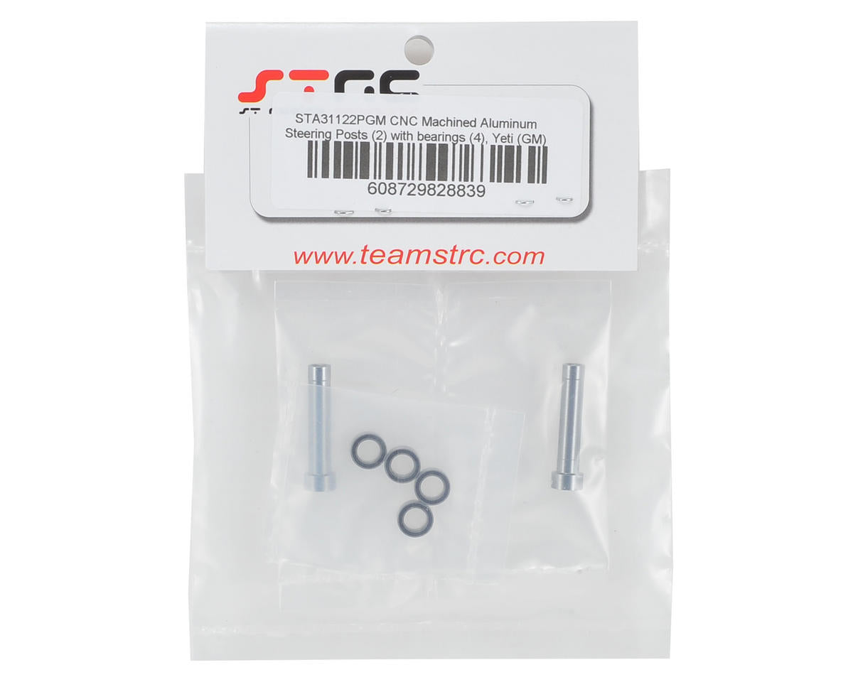 ST Racing Concepts Aluminum Steering Posts w/Bearings (Gun Metal)