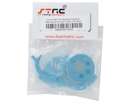 ST Racing Concepts Aluminum Motor Mount/Motor Cam Combo (Blue)