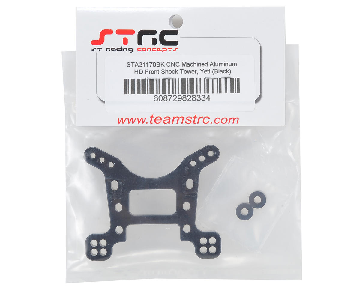 ST Racing Concepts Aluminum HD Front Shock Tower (Black)
