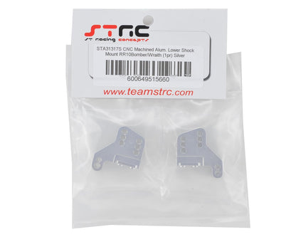 ST Racing Concepts RR10/Wraith Aluminum Lower Shock Mount (2) (Silver)