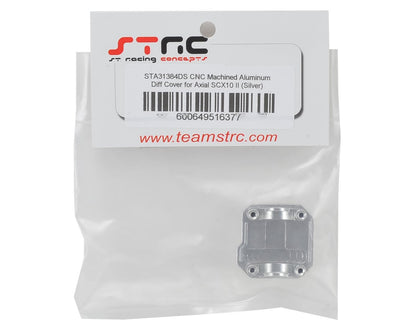 ST Racing Concepts SCX10 II Aluminum Differential Cover (Silver)