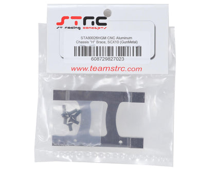 ST Racing Concepts SCX10 Aluminum Chassis "H" Brace (Gun Metal)