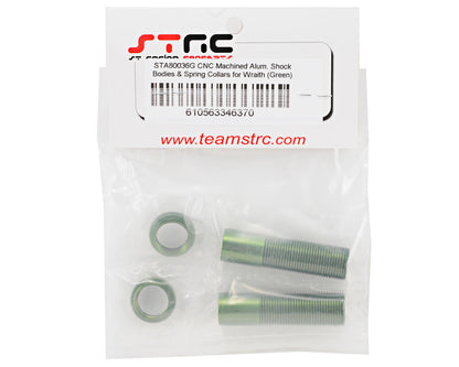 ST Racing Concepts Shock Body & Spring Collar Set (Green) (2)