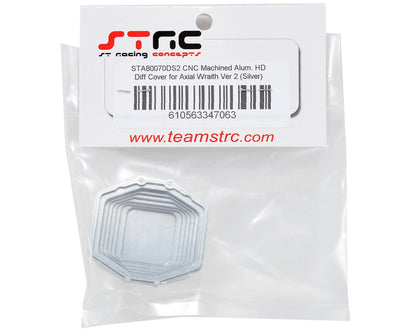 ST Racing Concepts Aluminum V2 HD Differential Cover (Silver)