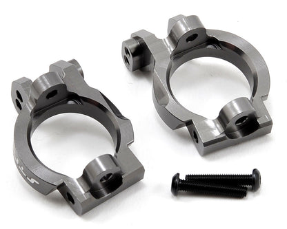 ST Racing Concepts Front Caster Block Set (Gun Metal) (2)