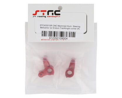 ST Racing Concepts Enduro Trailrunner Aluminum Steering Bellcranks (2) (Red)
