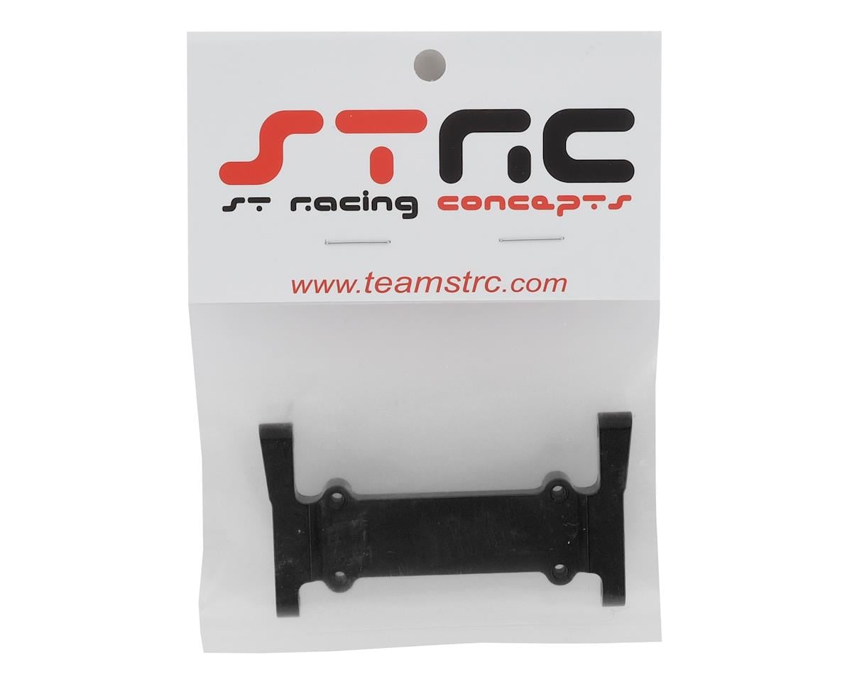 ST Racing Concepts Enduro Aluminum Battery Tray/Front Chassis Brace (Black)