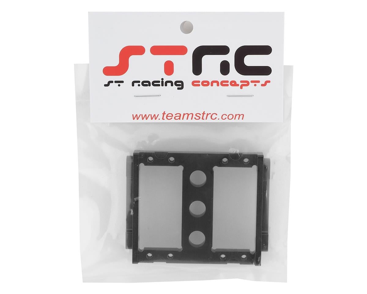 ST Racing Concepts Enduro Aluminum Front Servo Mount Tray (Black)