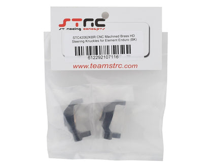 ST Racing Concepts Enduro Brass Front Steering Knuckle (Black)