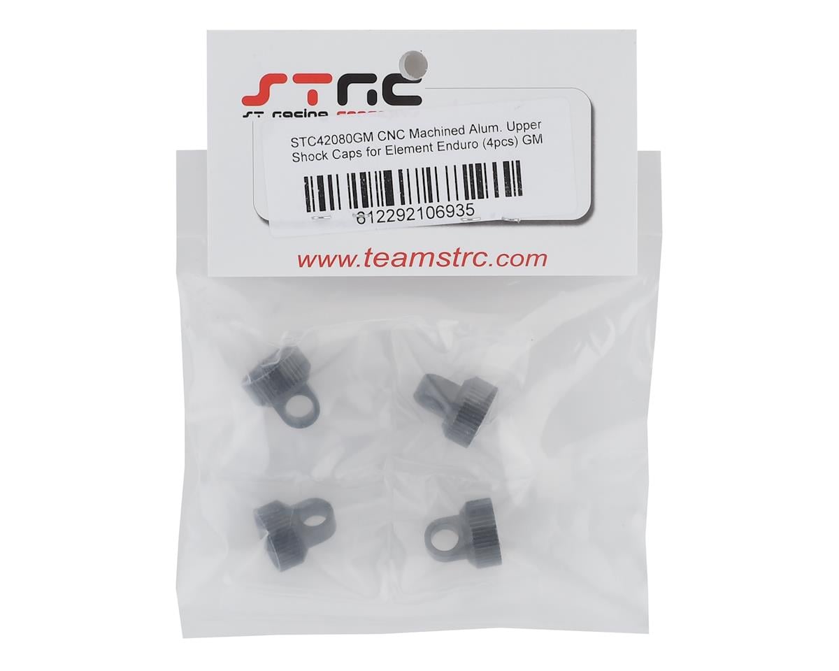 ST Racing Concepts Enduro Aluminum Upper Shock Caps (Gun Metal) (4)