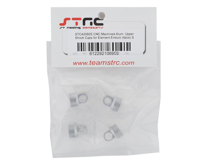 ST Racing Concepts Enduro Aluminum Upper Shock Caps (Silver) (4)