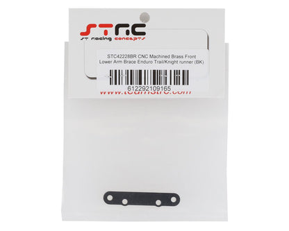 ST Racing Concepts Enduro Trailrunner Brass Front Lower Arm Brace (Black)