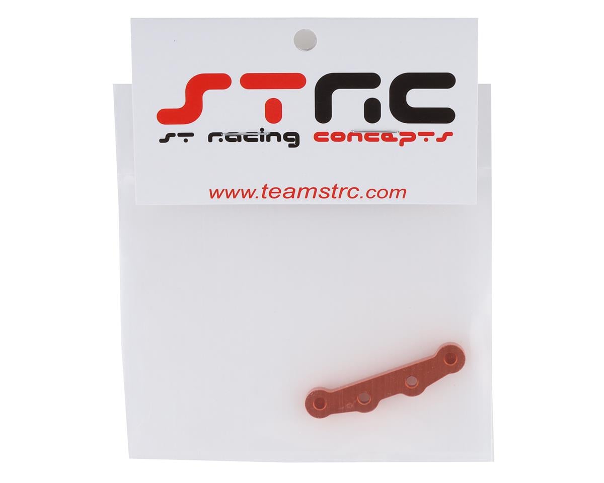 ST Racing Concepts Associated DR10 Aluminum Front Hinge Pin Brace (Orange)