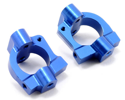 ST Racing Concepts Aluminum HD Caster Block Set (Blue) (2)